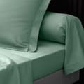 Miniatyrbild 3 av 6: Drap housse 90x190 cm - Percale 100% bomull - DOUCEUR D'INTERIEUR - Lind - Huvud 30 cm