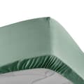 Miniatyrbild 1 av 6: Drap housse 90x190 cm - Percale 100% bomull - DOUCEUR D'INTERIEUR - Lind - Huvud 30 cm