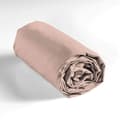 Miniatyrbild 5 av 6: Drap housse 140x190 cm - Bonnet 30 cm - 100% bomull - Rosa