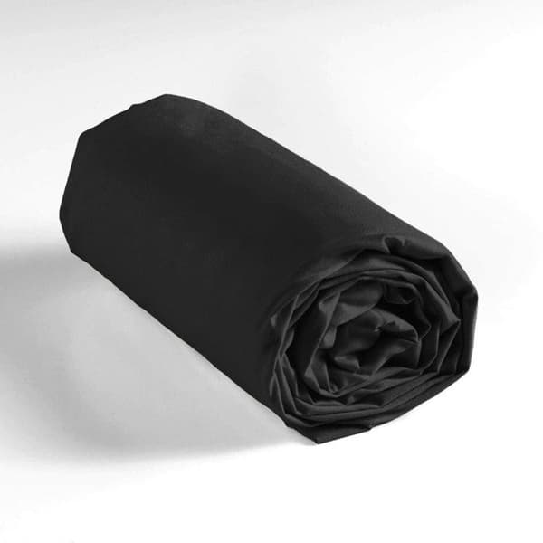 Drap Housse "Lina" 180x200cm Svart