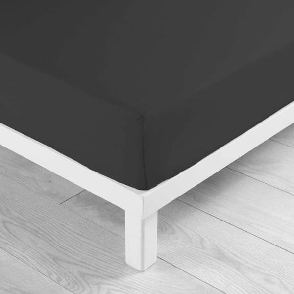 Drap Housse "Lina" 140x190cm Svart