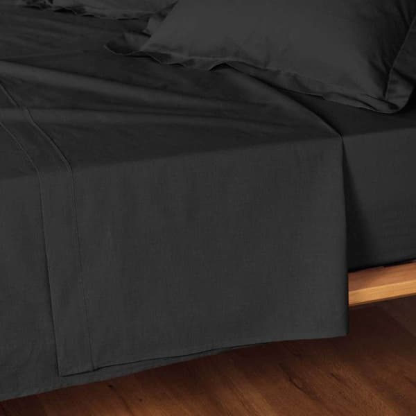 Drap Plat "Lina" 180x290cm Svart