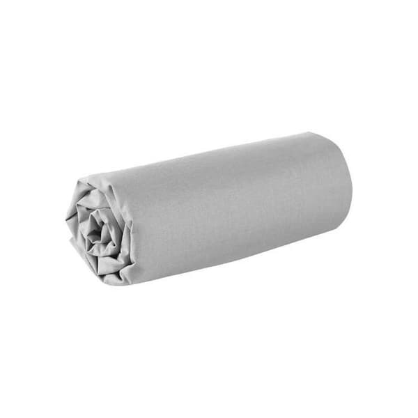 Drap housse - Tillverkad i Frankrike - 100% bomull - 200 x 200 cm - 57 trådar - Fuchsia