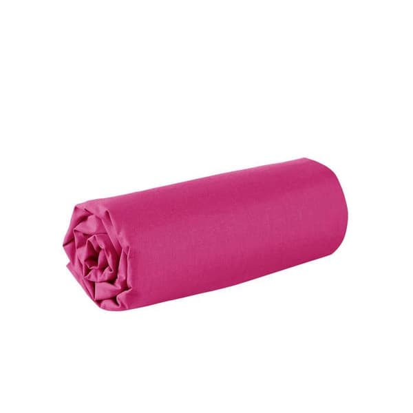 Drap housse - Märke - 80 x 200 cm - 100% bomull - 57 trådar - Grön