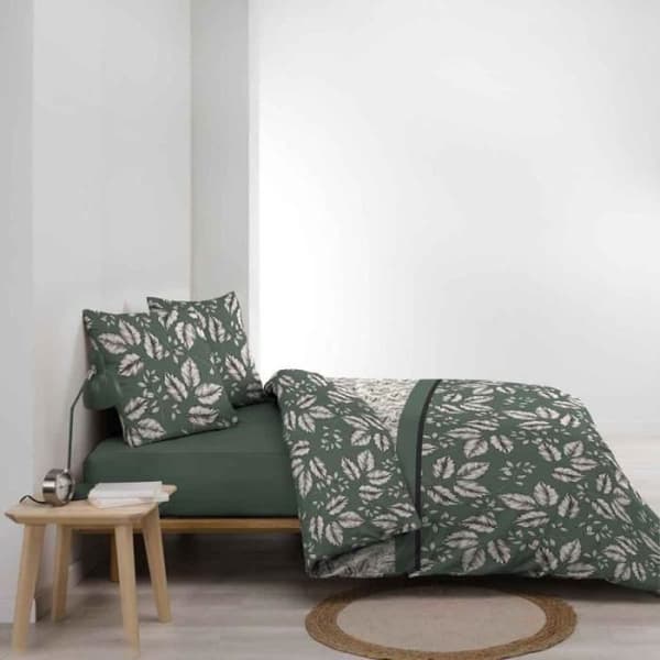 Sängkläder Set 3 Delar - Paris Pris - Marjolaine - 240x220cm - Kaki - Allover Tryck