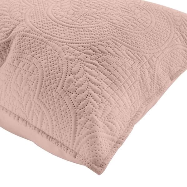 Kuddfodral Matelassé "Romane" 220x240cm Rosa