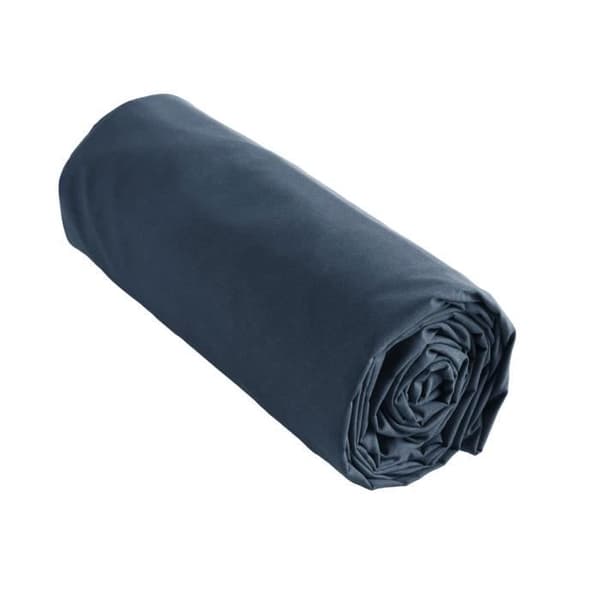 Drap housse 100% bomull 57 trådar 200 x 200 cm kant 30 cm AMBRE färg Mörk bär