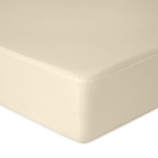 Jerseylagen PREMIUM med elastik 180x190, 180x200x30, ecru_02, MATEX