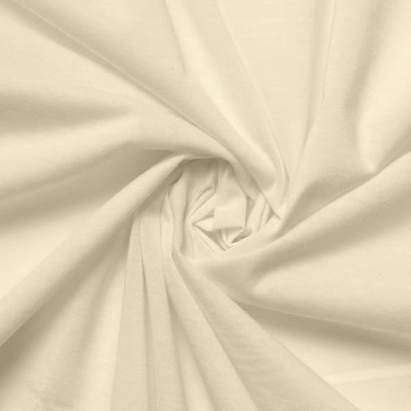 Jerseylagen PREMIUM med elastik 180x190, 180x200x30, ecru_02, MATEX