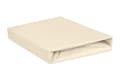 Miniatyrbillede 6 af 10: Jerseylagen PREMIUM med elastik 180x190, 180x200x30, ecru_02, MATEX