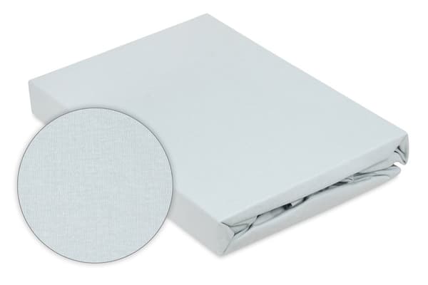 Jerseylakan PREMIUM med resår 190x210, 200x220x30, grey_42, MATEX