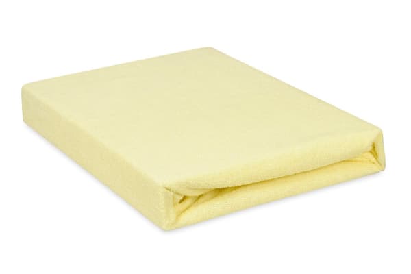 TERRY PREMIUM lakan med resår 110x190, 120x200x20, cream_03, MATEX