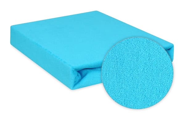 FROTTE PREMIUM istuva lakana 110x190, 120x200x20, turkoosi_31, MATEX