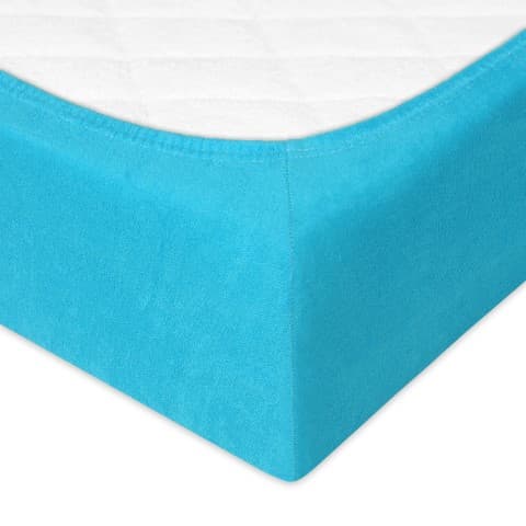 FROTTE PREMIUM istuva lakana 110x190, 120x200x20, turkoosi_31, MATEX