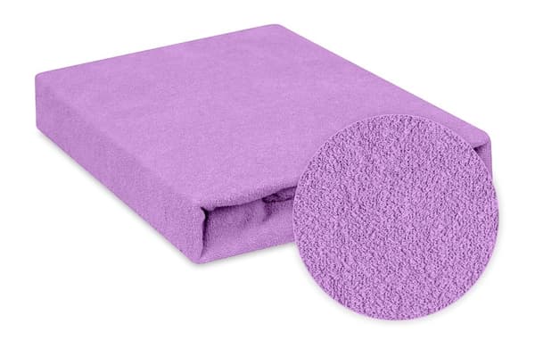 FROTTE PREMIUM sovitettu lakana 130x190, 140x200x20, violetti_19, MATEX
