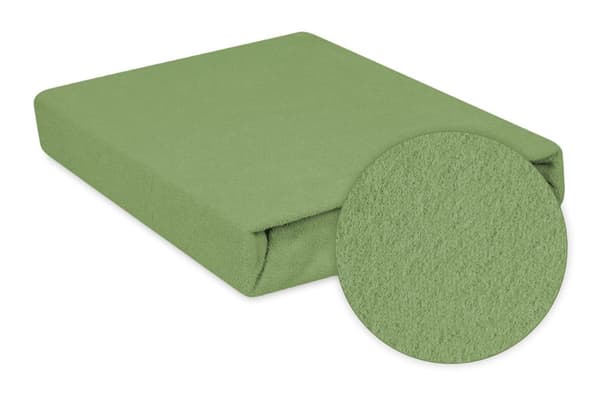 FROTTE PREMIUM dæklag 130x190, 140x200x20, grøn_35, MATEX