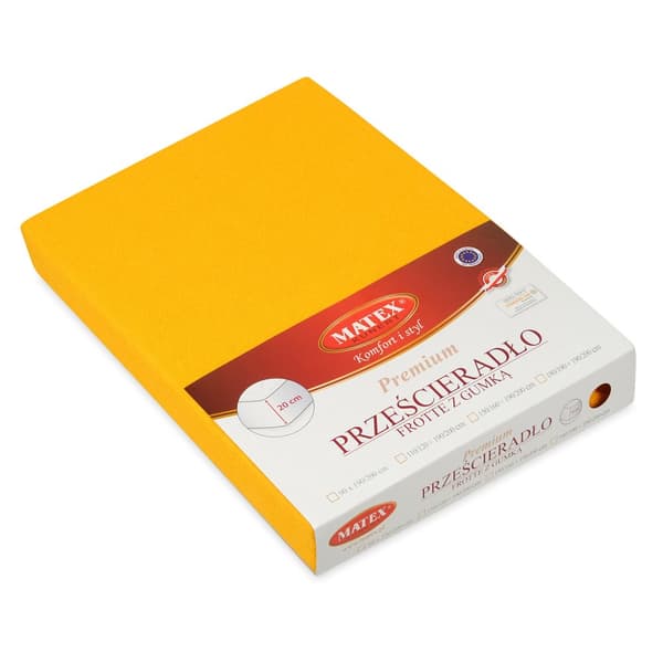 FROTTE PREMIUM skalplåt 150x190, 160x200x20, yellow_05, MATEX