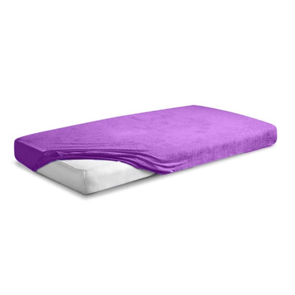 FROTTE PREMIUM sovitettu lakana 150x190, 160x200x20, tummanvioletti_22, MATEX