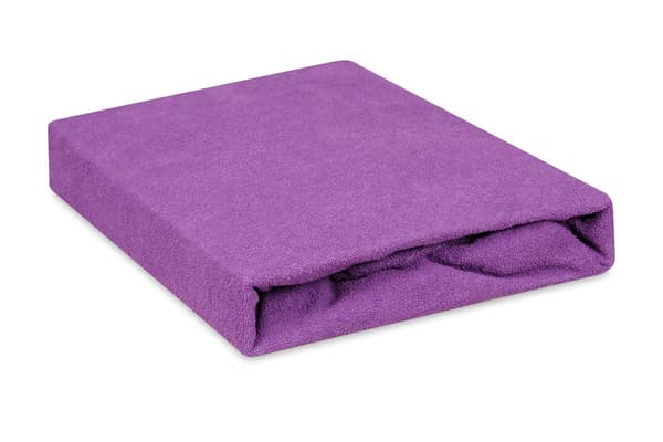 FROTTE PREMIUM dæklag 180x190, 180x200x20, mørk lilla_22, MATEX