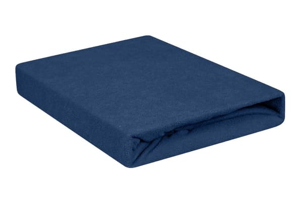 TERRY PREMIUM -arkki joustavalla 190x210, 200x220x20, navy_47, MATEX