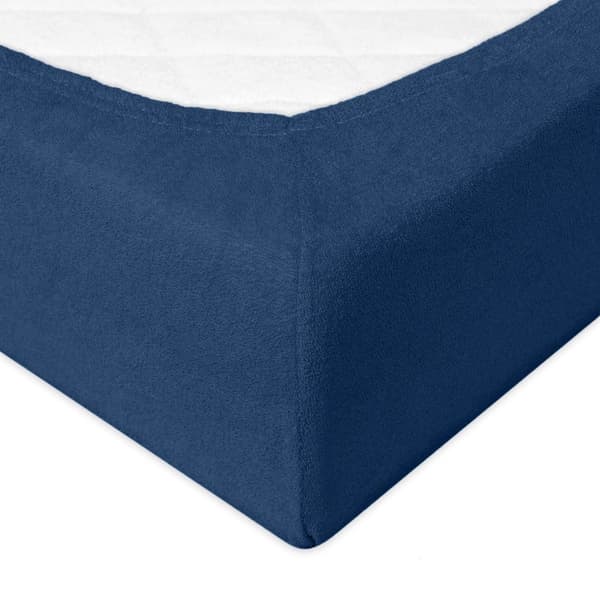 TERRY PREMIUM -arkki joustavalla 190x210, 200x220x20, navy_47, MATEX