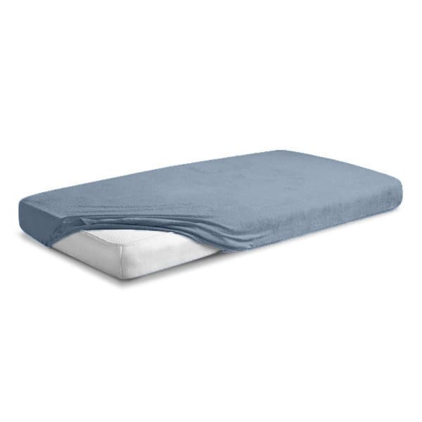 TERRY PREMIUM dæklag 90x200, 100x200x20, mørkegrå_44, MATEX