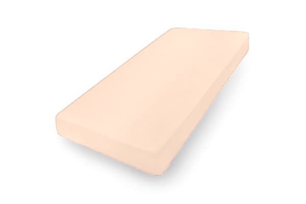 Jerseylagen CLASSIC med elastik 110x190, 120x200x20, beige_15, MATEX