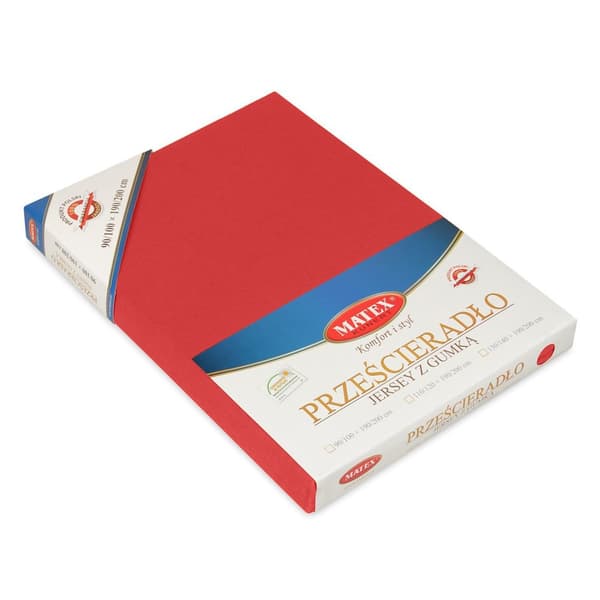 PREMIUM-paita, jossa joustava 110x190, 120x200x20, punainen_14, MATEX