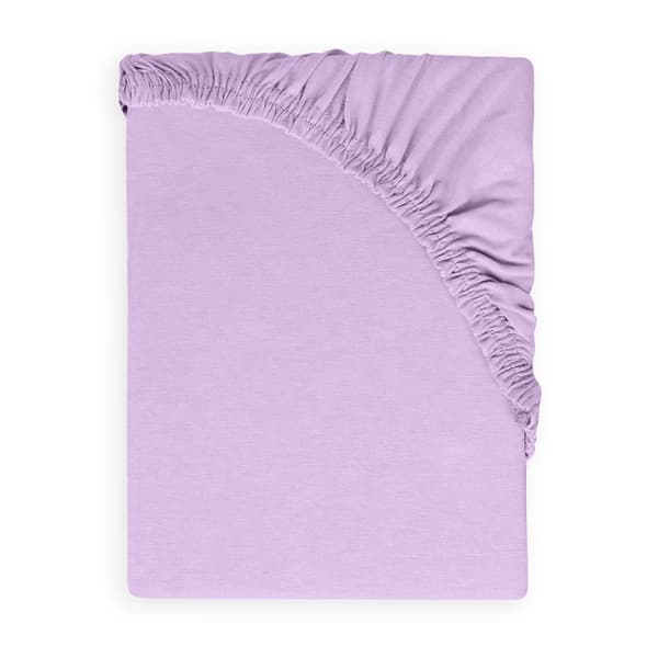 PREMIUM jerseylakana kuminauhalla 110x190, 120x200x20, violetti_19, MATEX