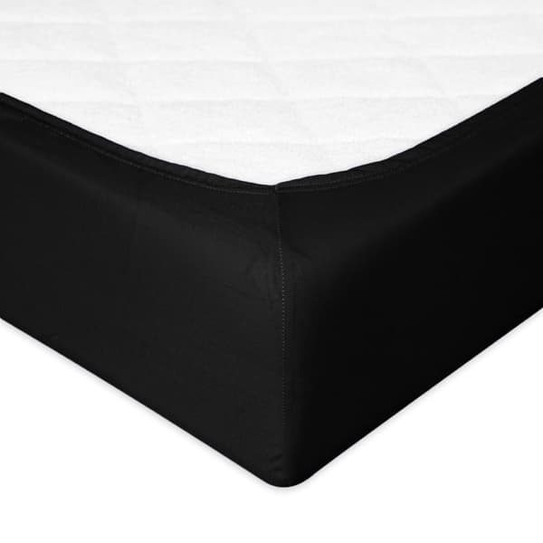 Jerseylakan PREMIUM med resår 110x190, 120x200x20, black_48, MATEX