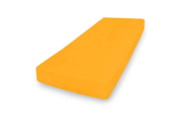 PREMIUM-neulelakana kuminauhalla 130x190, 140x200x20, keltainen_05, MATEX