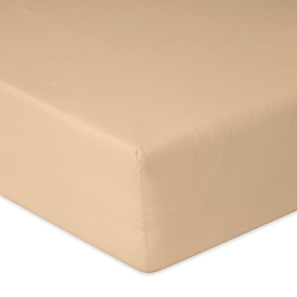 Jerseylakan PREMIUM med resår 180x190, 180x200x20 mörkbeige_16 MATEX
