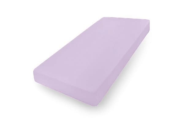 Jerseylagen PREMIUM med elastik 180x190, 180x200x20, lilla_19, MATEX