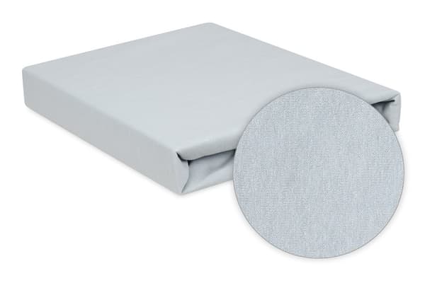 Jerseylagen PREMIUM med elastik 180x190, 180x200x20, grey_42, MATEX