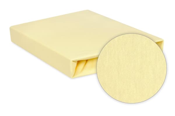 PREMIUM-paita, jossa joustava 190x210, 200x220x20, keltainen_04, MATEX