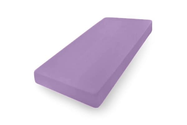 Jerseylagen PREMIUM med elastik 190x210, 200x220x20, lilla_19, MATEX