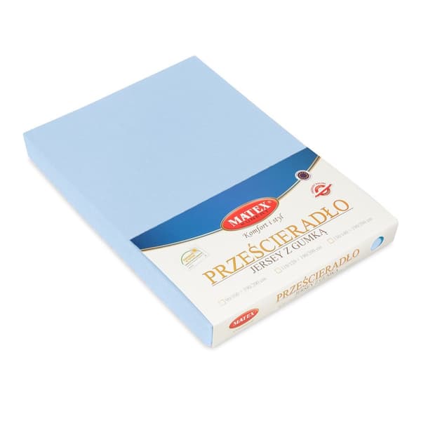 Jerseylakan PREMIUM med resår 190x210, 200x220x20, j.nieblu_24, MATEX