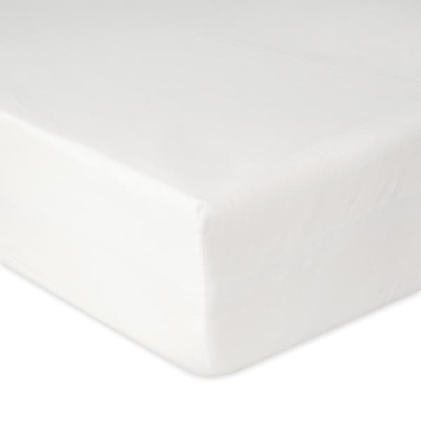 Jerseylakan PREMIUM med resår 90x200, 100x200x20, vit_01, MATEX