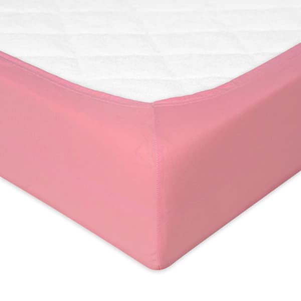 PREMIUM jerseylakana kuminauhalla 90x200, 100x200x20, pink_10, MATEX