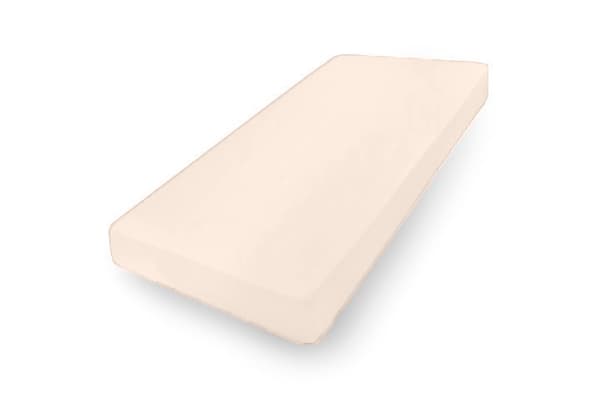 Jerseylagen PREMIUM med elastik 90x190, 90x200, 100x200x20 beige_15 MATEX