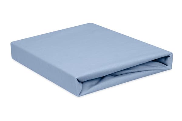 Jerseylakan PREMIUM med resår 90x200, 100x200x20, blue_25, MATEX