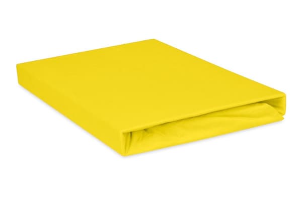 PREMIUM-paita, jossa joustava 90x200, 100x200x20, vaaleankeltainen, MATEX
