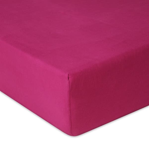 Jerseylakan PREMIUM med resår 90x200, 100x200x20, amaranth_11, MATEX