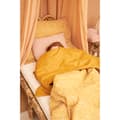 Miniatyrbild 3 av 3: Meyco Home Cheetah drap-housse enkelsäng - honungsguld - 90x200cm