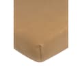 Miniatyrbild 1 av 4: Meyco Home Uni drap-housse för enkelsäng - toffee - 80x200cm