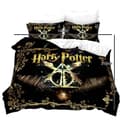 Miniatyrbild 2 av 4: Sängkläder - TD® - Harry Potter - 1 person - 140x200 cm - Flerfärgad