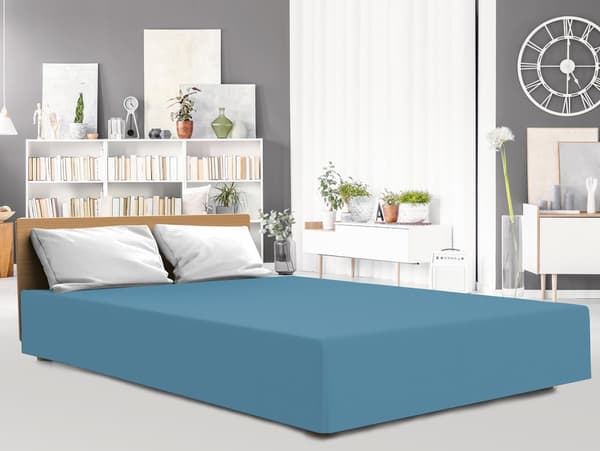 Tröja påslakan med elastan 140x200 Darymex blå
