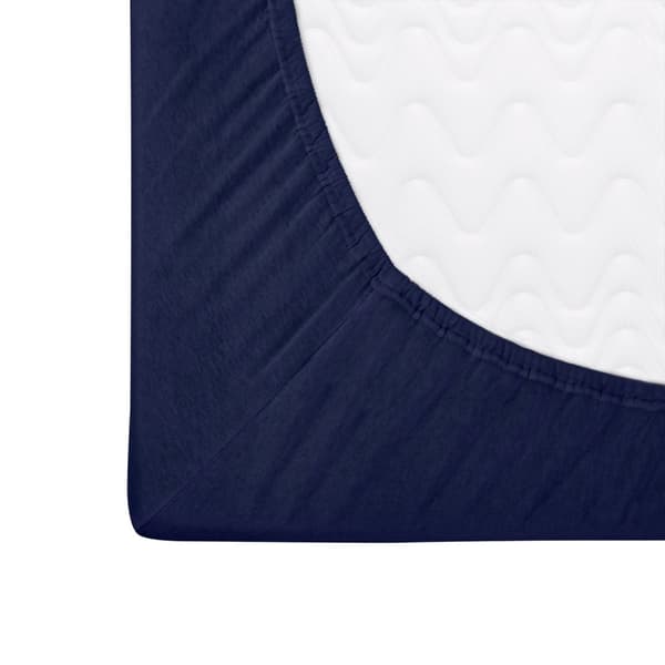 Monteret jerseylagen 140x200 Darymex marineblå