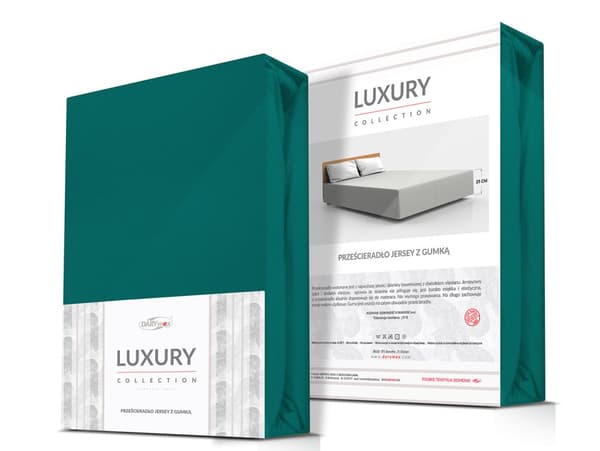Trikoollinen elastaanilakana 200x220 Darymex vihreä