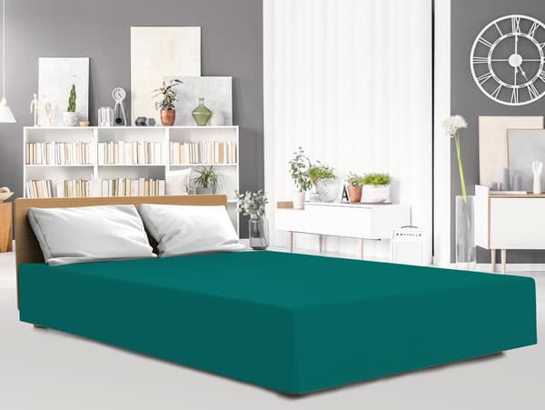 Trikoollinen elastaanilakana 200x220 Darymex vihreä